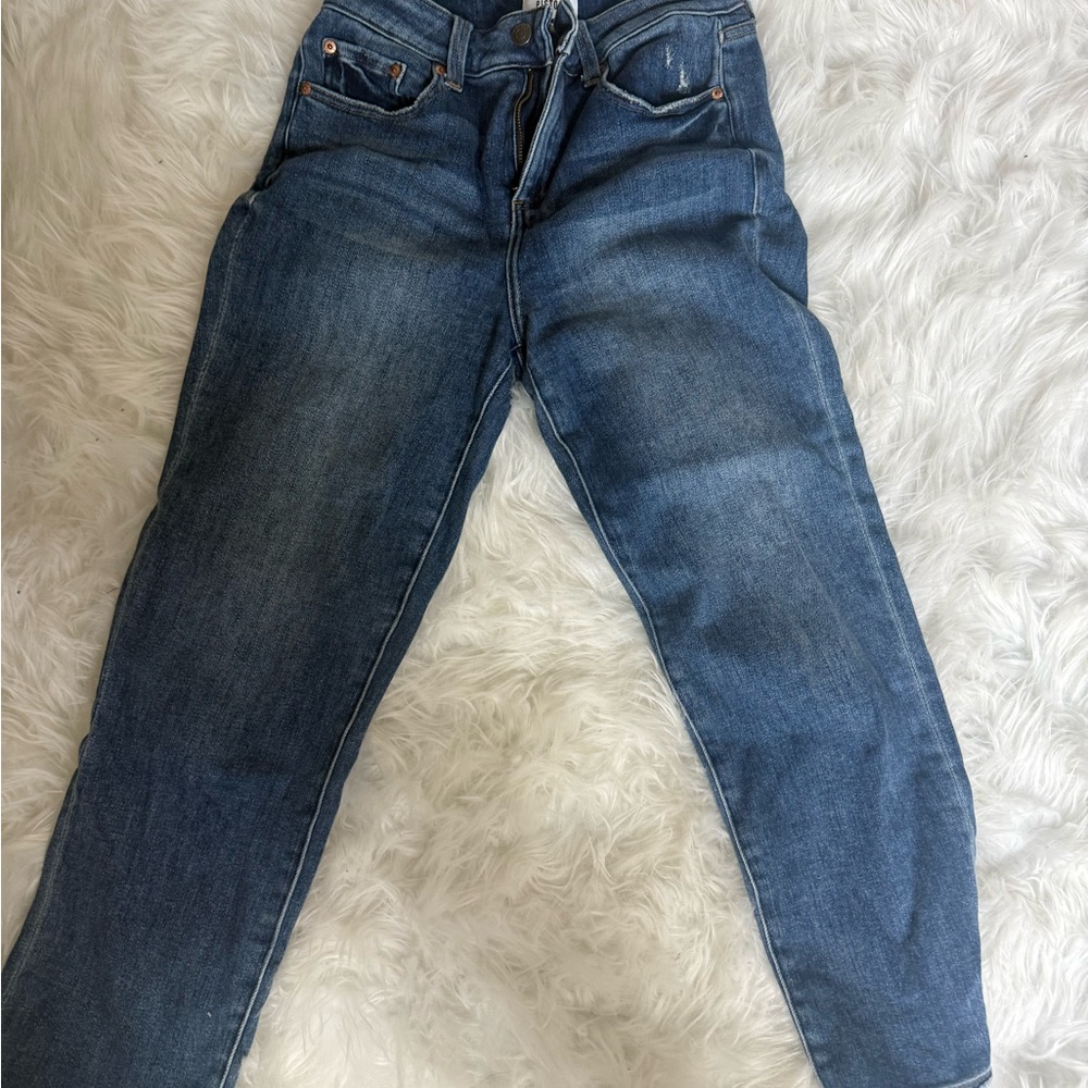 Pistola Medium Blue Straight Leg Jeans